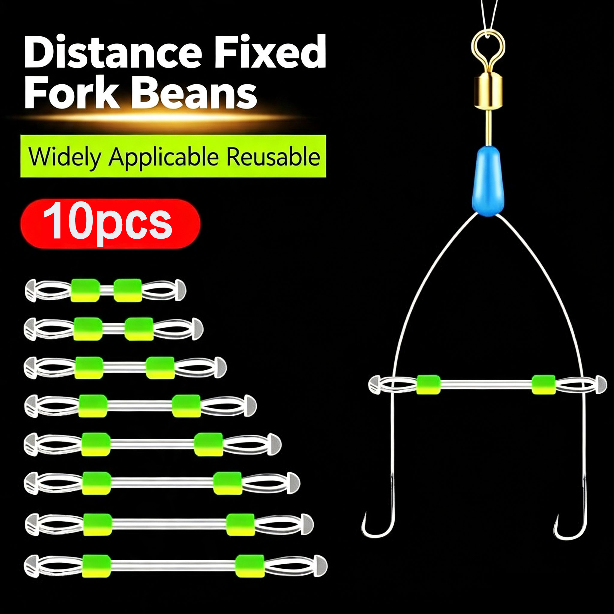Fishing Line Winder - 10pcs Fixed Distance Fishing Line Separator