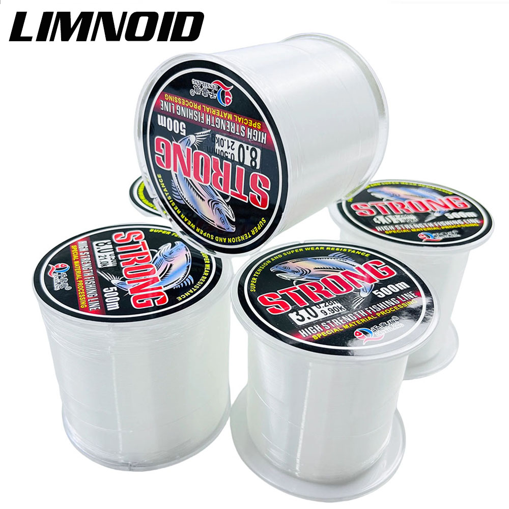 Fluorocarbon Line - Limnoid 500m Nylon Fishing Line Fluorocarbon