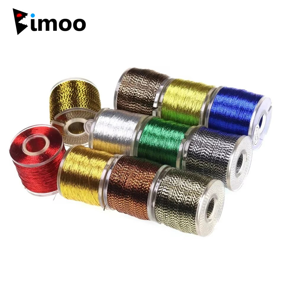 Fishing Line Spool - 100 Yards/Spool Fishing Rod Building Metallic