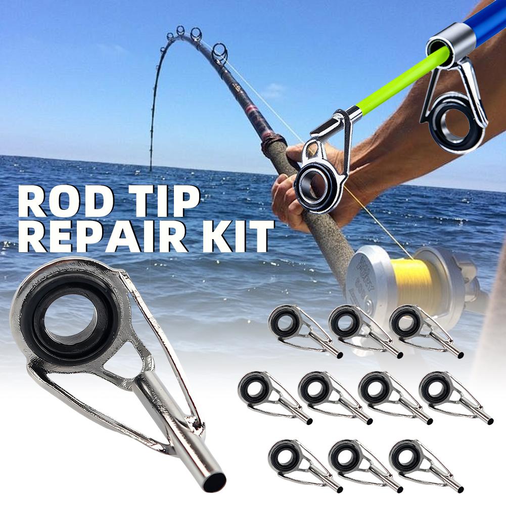 Fishing Line Winder - Rod Tip Repair Kit 10pcs Fishing
