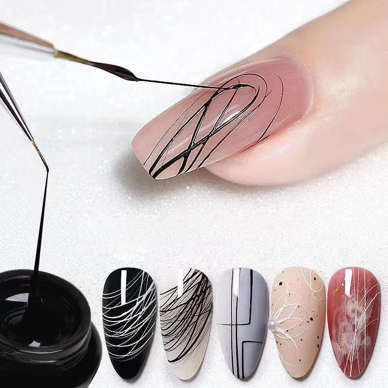 Copolymer Line - Nail Art Drawing Gel, Elastic Drawing