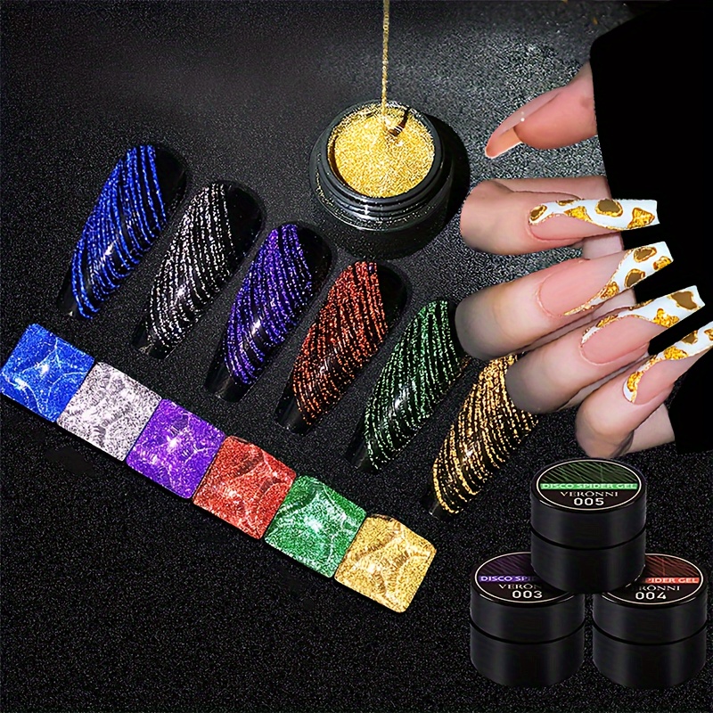 Copolymer Line - 6 Color Spider Gel, New Upgrade