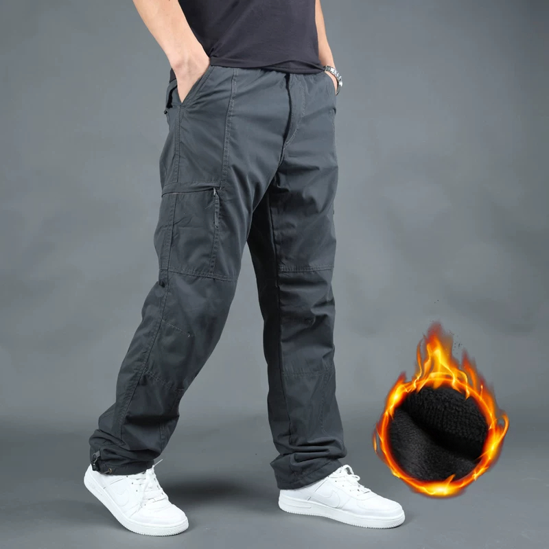 Fly Line - Men's Outdoor Fleece Lined Cargo Pants