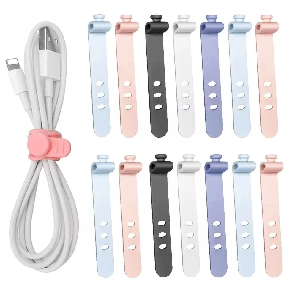 Tippet Line - 1/5/10 PCS Silicone Cable Management Organizer