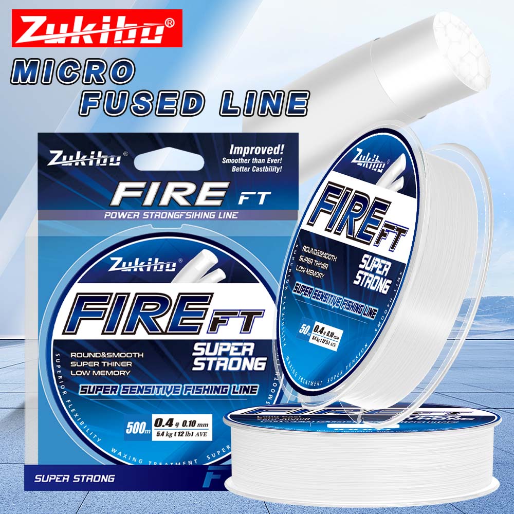 Copolymer Line - ZUKIBO FIRE FT Micro Fused Braid