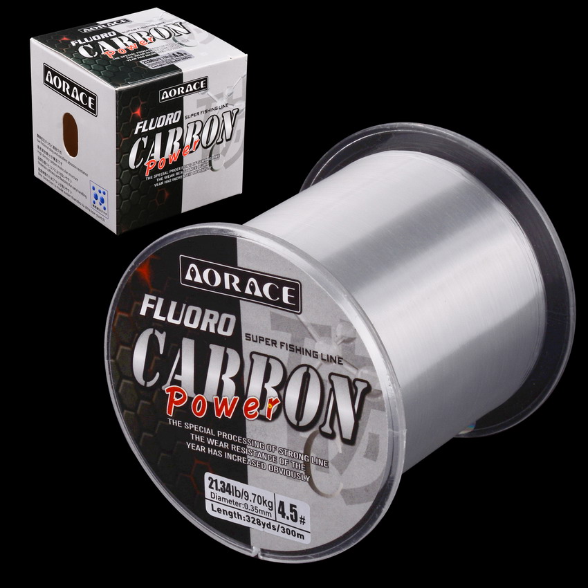 Fluorocarbon Line - Aorace 300M Fluorocarbon Fishing Line Japanese