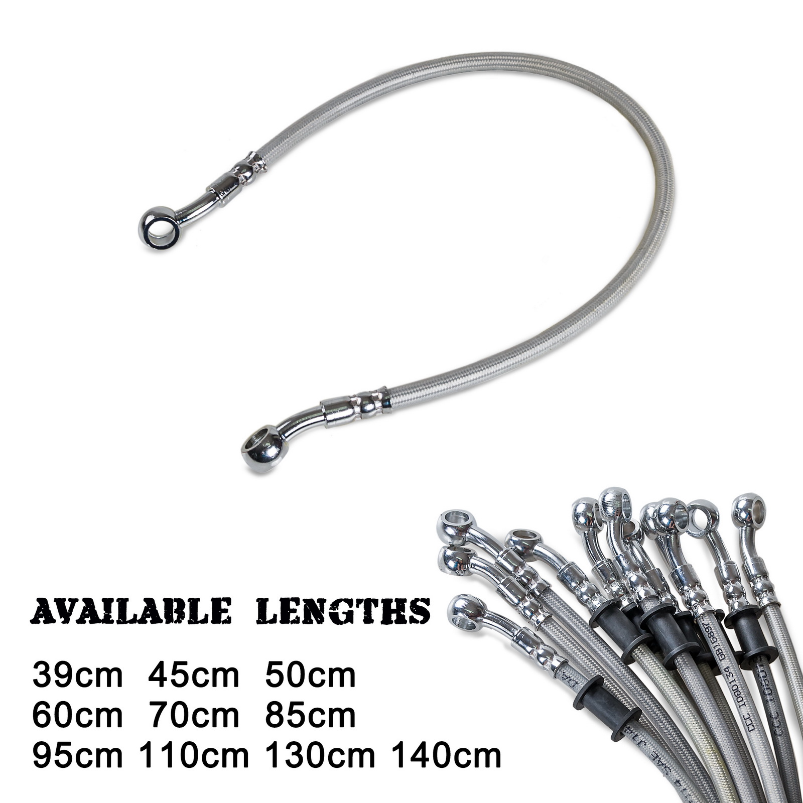 39cm-140cm Motorcycle Brake Oi - Braided Line review and price