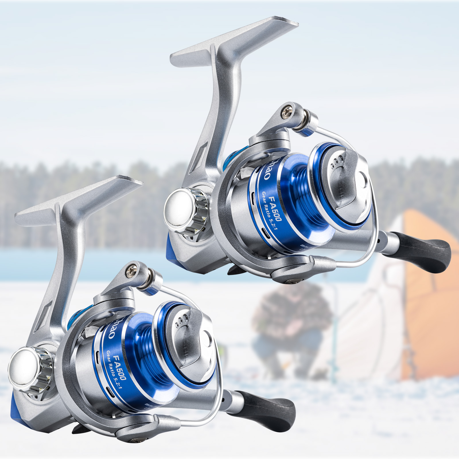 Goture New Ice Fishing Reels W - Ice Fishing Line review and price