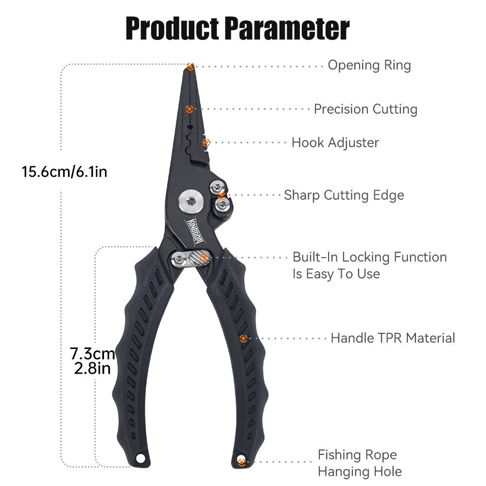 Kingdom Fishing Pliers Multifu - Fishing Line Cutter review and price