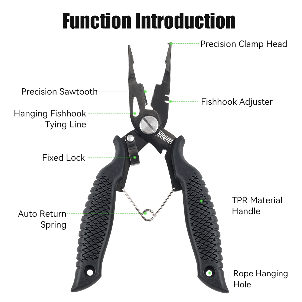 Kingdom Fishing Pliers Multifu - Fishing Line Cutter review and price