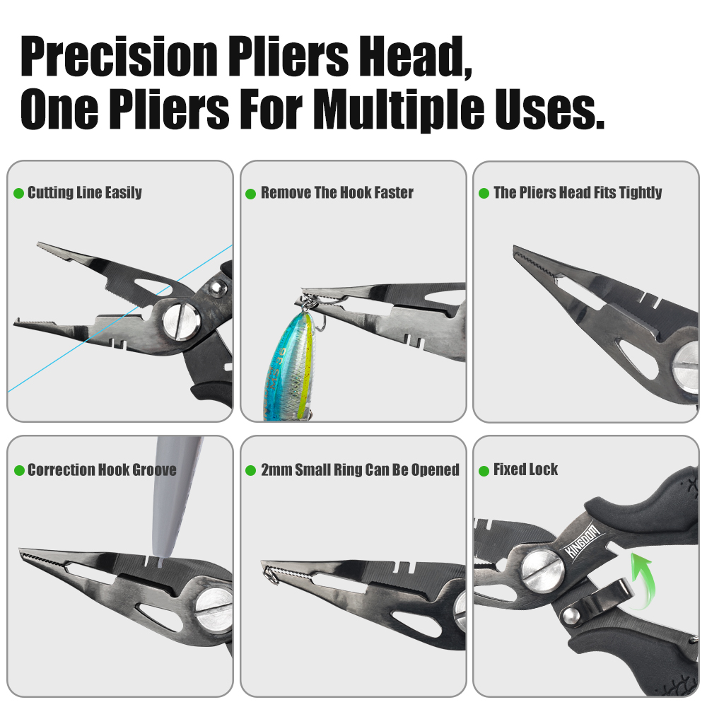 Kingdom Fishing Pliers Multifu - Fishing Line Cutter review and price