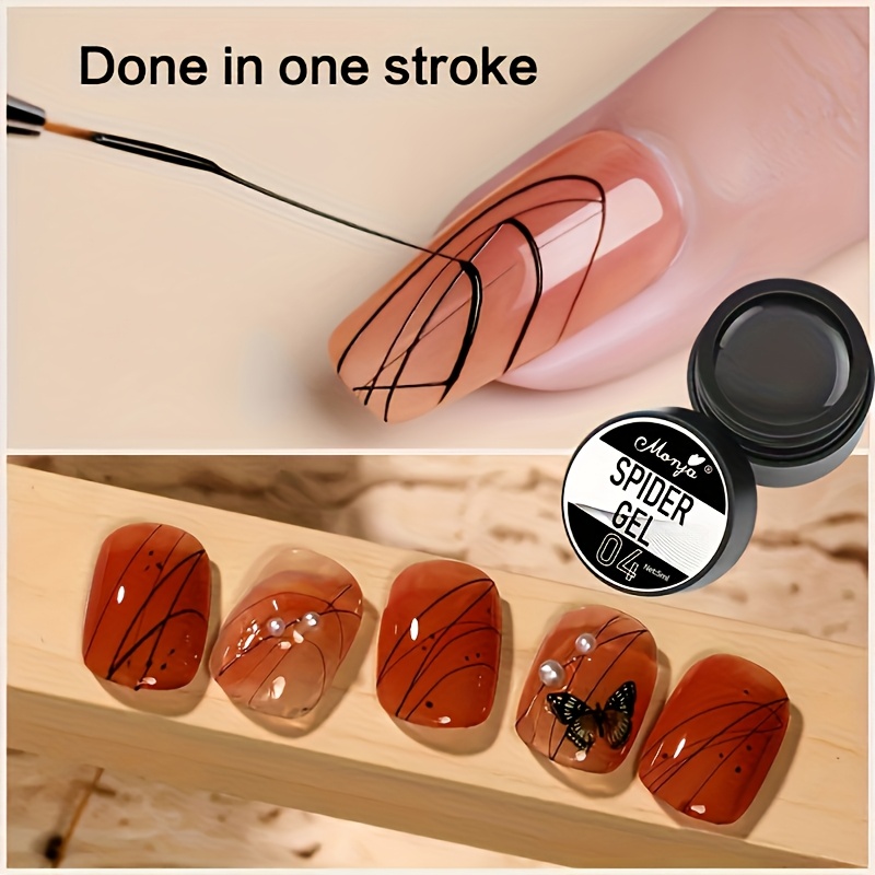 Nail Art Drawing Gel, Elastic  - Copolymer Line review and price