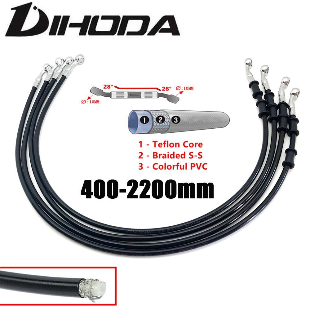 400-2200mm Motorcycle Hydrauli - Braided Line review and price