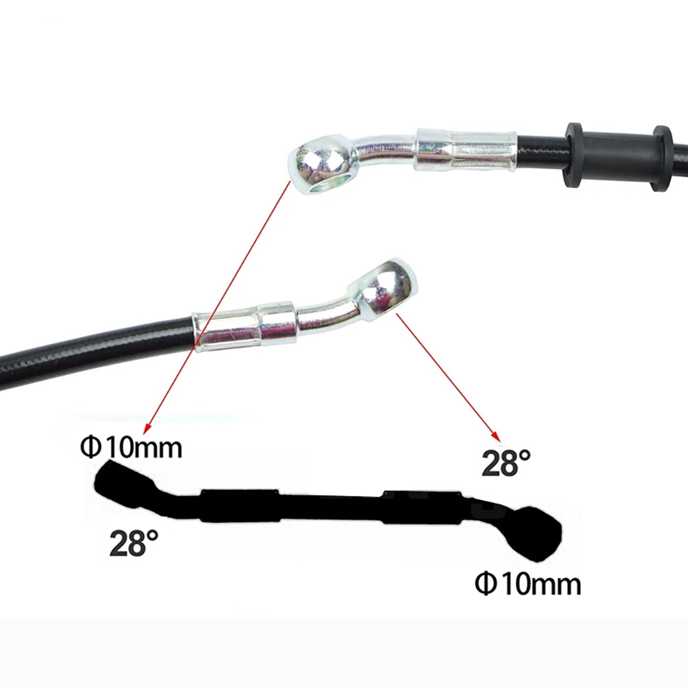 400-2200mm Motorcycle Hydrauli - Braided Line review and price