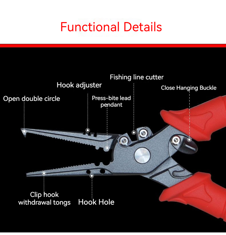 High-Precision Luya Pliers Mul - Fishing Line Cutter review and price