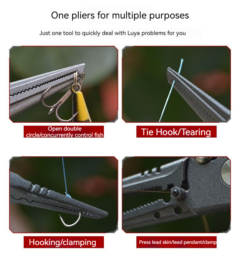 High-Precision Luya Pliers Mul - Fishing Line Cutter review and price