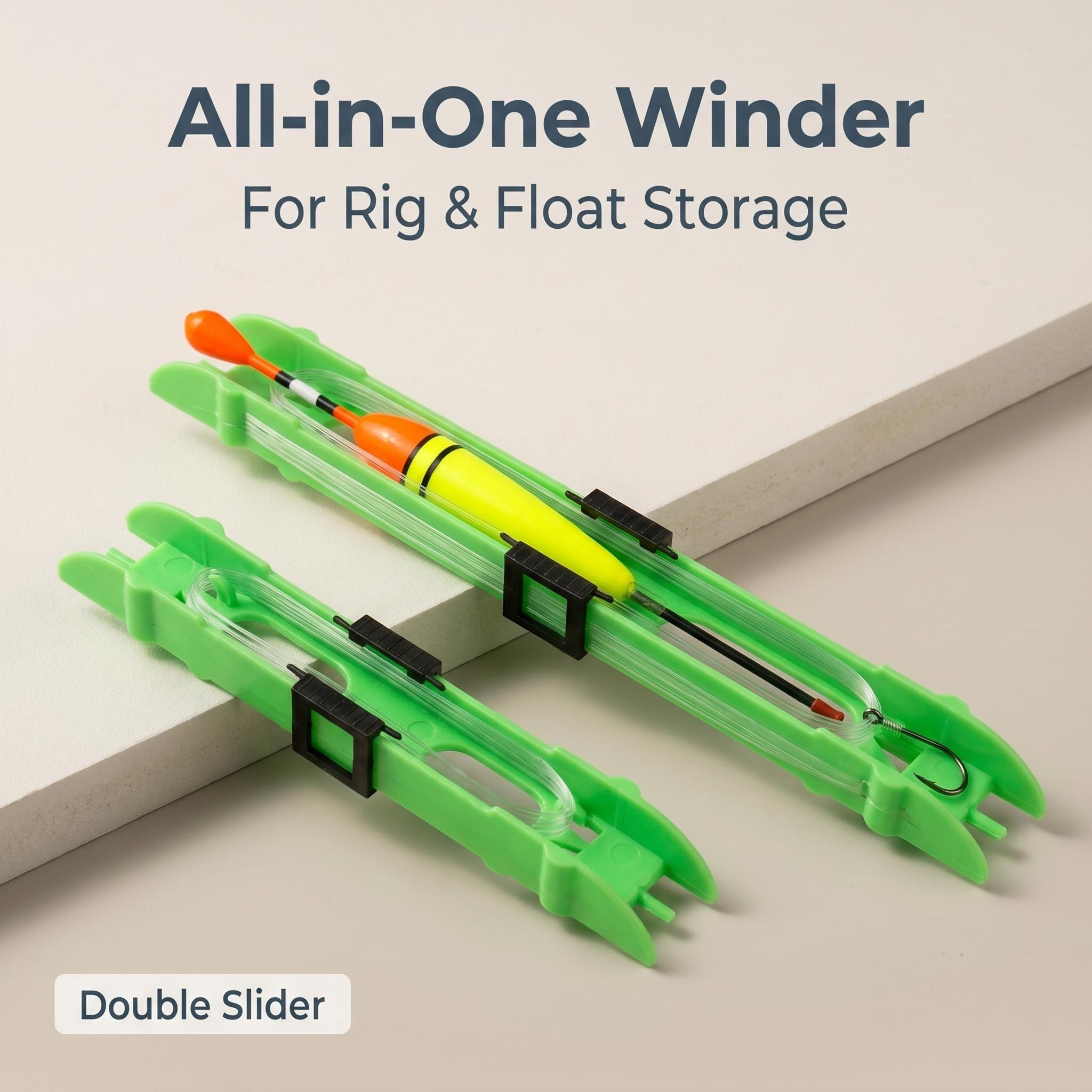 HIRISI 10Pcs Double Slider Fis - Fishing Line Winder review and price