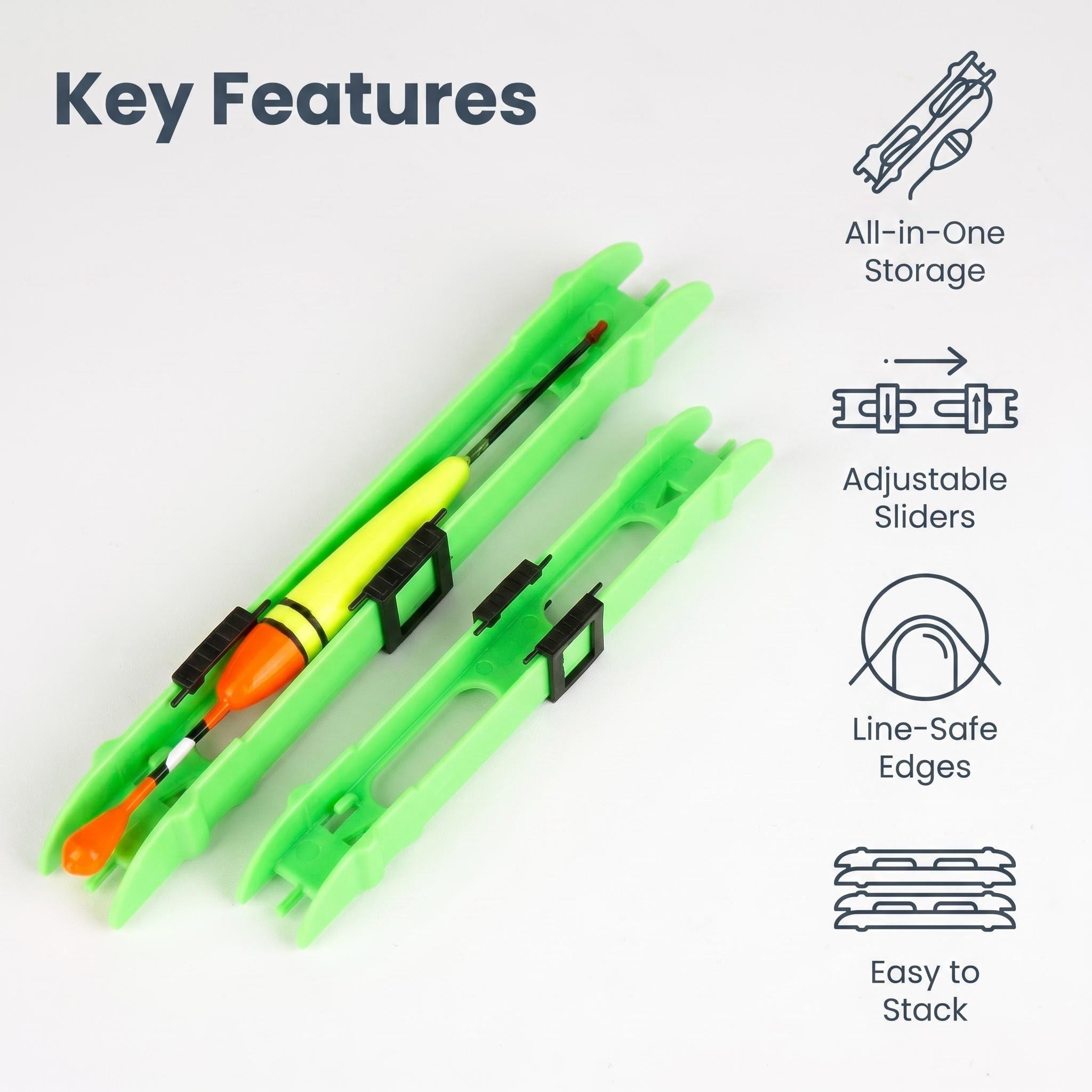 HIRISI 10Pcs Double Slider Fis - Fishing Line Winder review and price