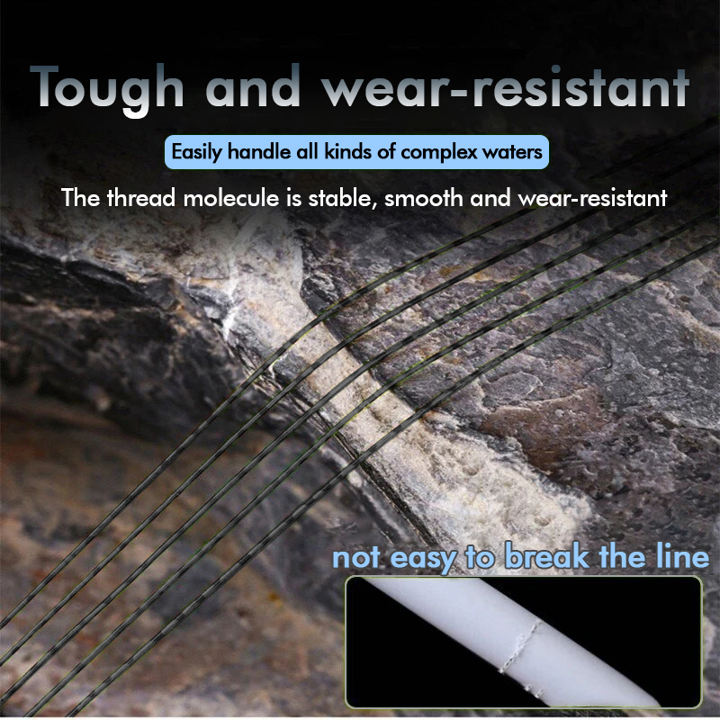 ZUKIBO 1000m 500m 200m Invisib - Copolymer Line review and price