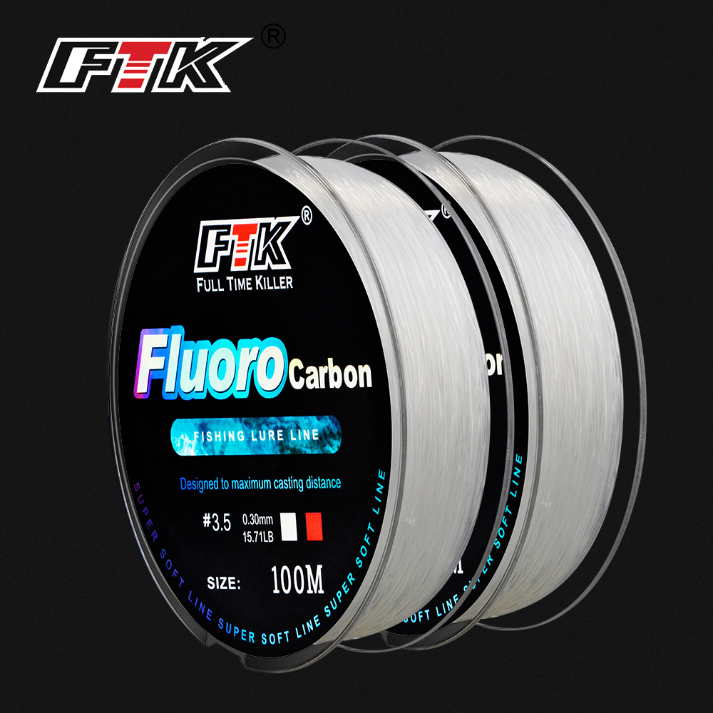 100M Fluorocarbon Coating Fish - Fluorocarbon Line review and price