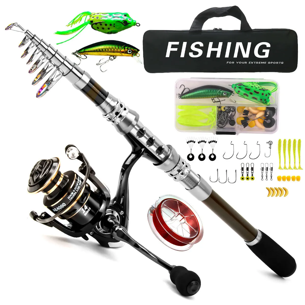 Carbon Luya Rod Wheel Set Sea  - Freshwater Line review and price