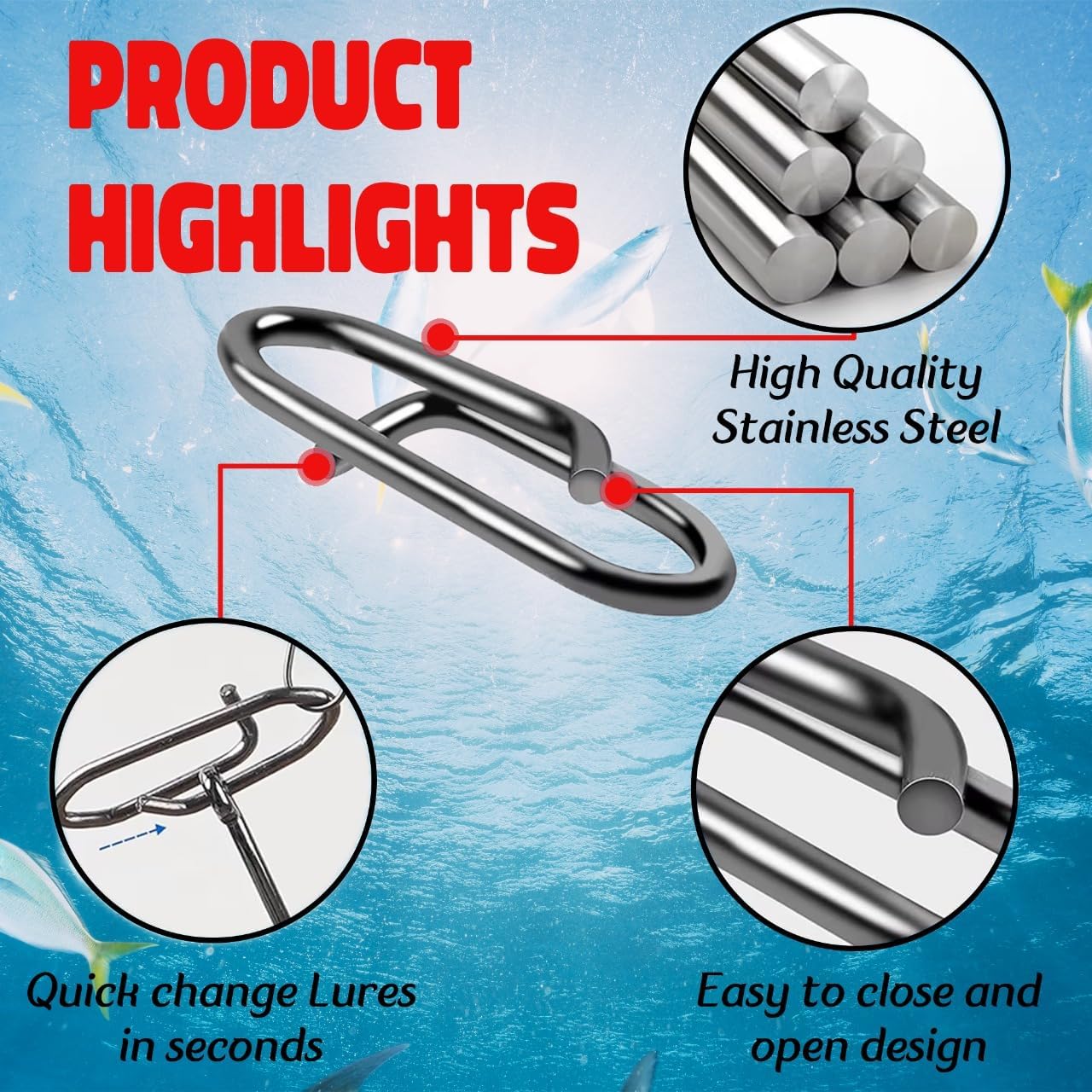 9KM Fishing Snap Kit 110pcs Po - Saltwater Line review and price