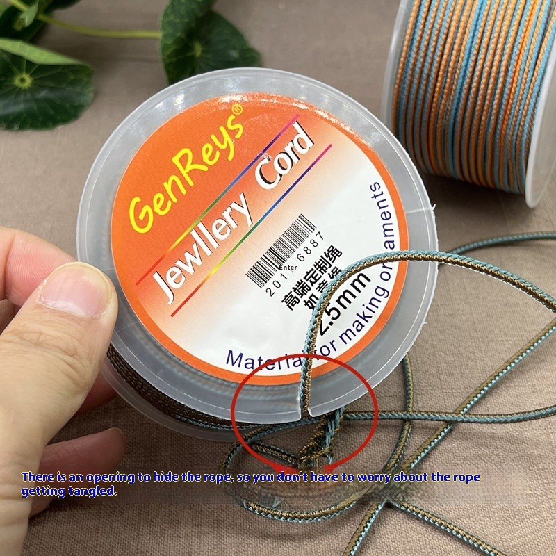 10m/Roll 2.5mm two-tone Color  - Braided Line review and price
