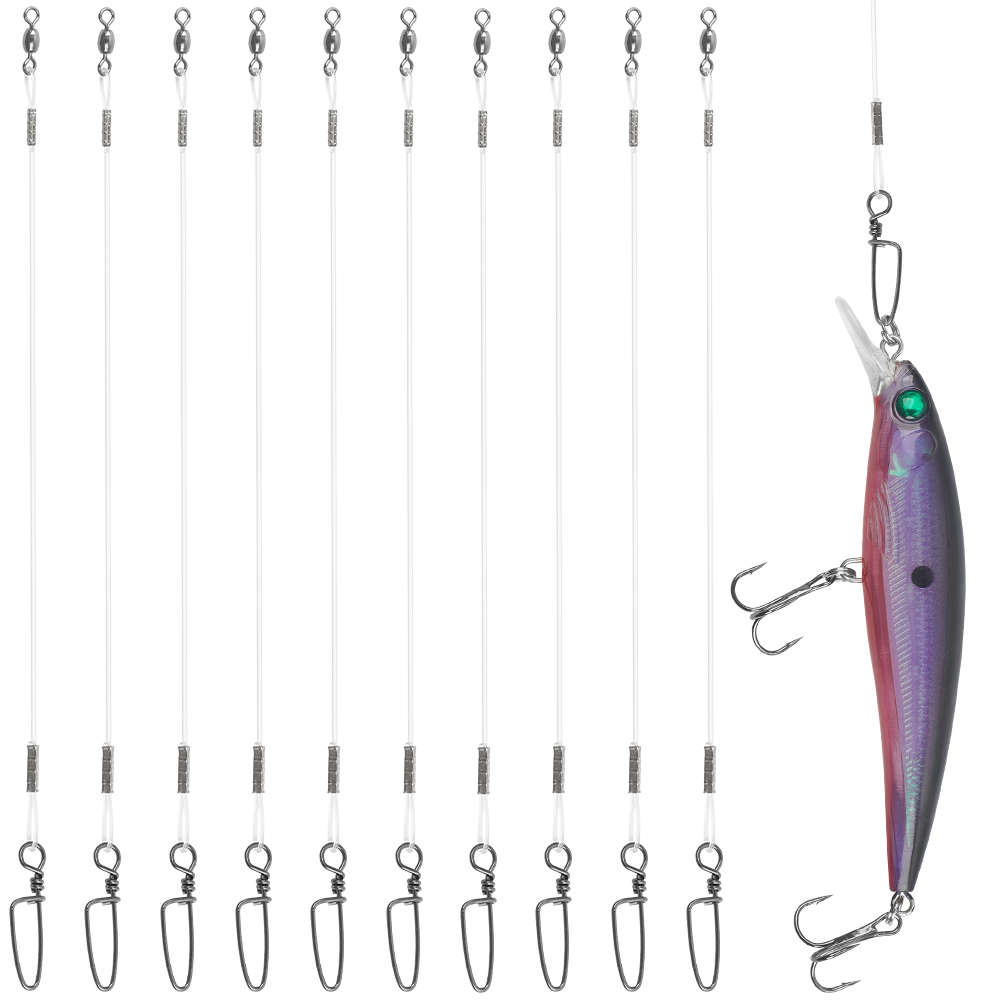 10Pcs Fluorocaron Fishing Lead - Fluorocarbon Line review and price