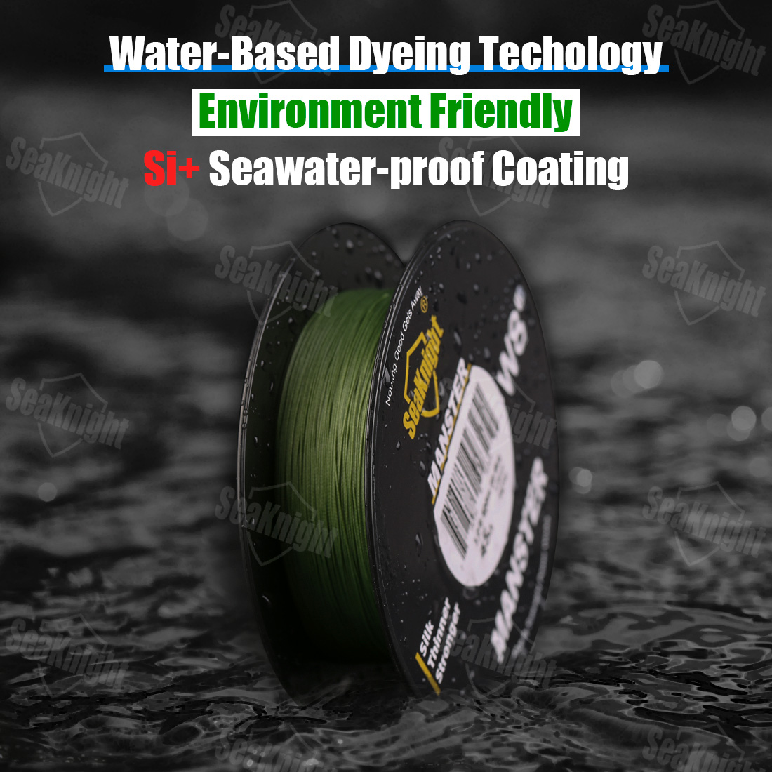 SeaKnight Brand W8 II 300M PE  - Ice Fishing Line review and price