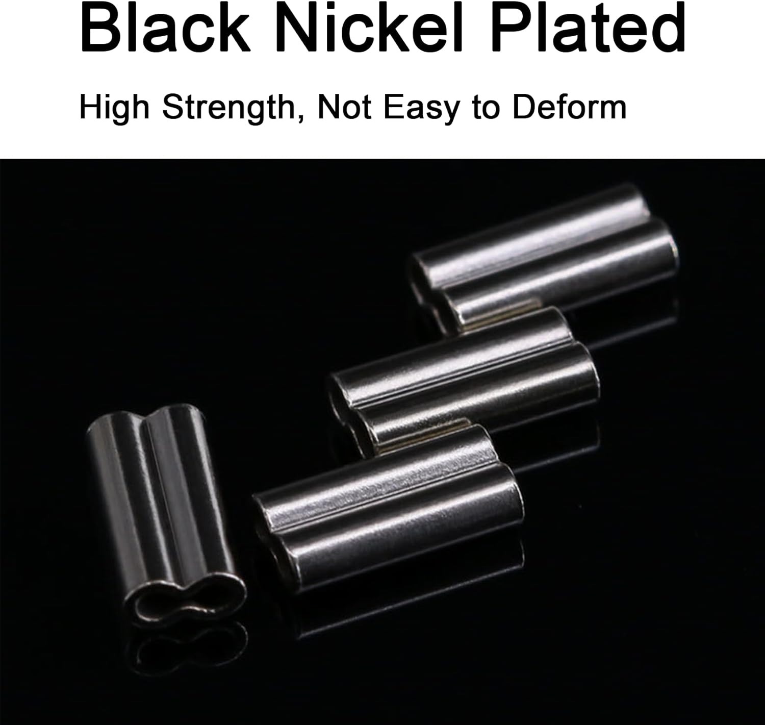 Copper Double Barrel Crimp Sle - Leader Line review and price