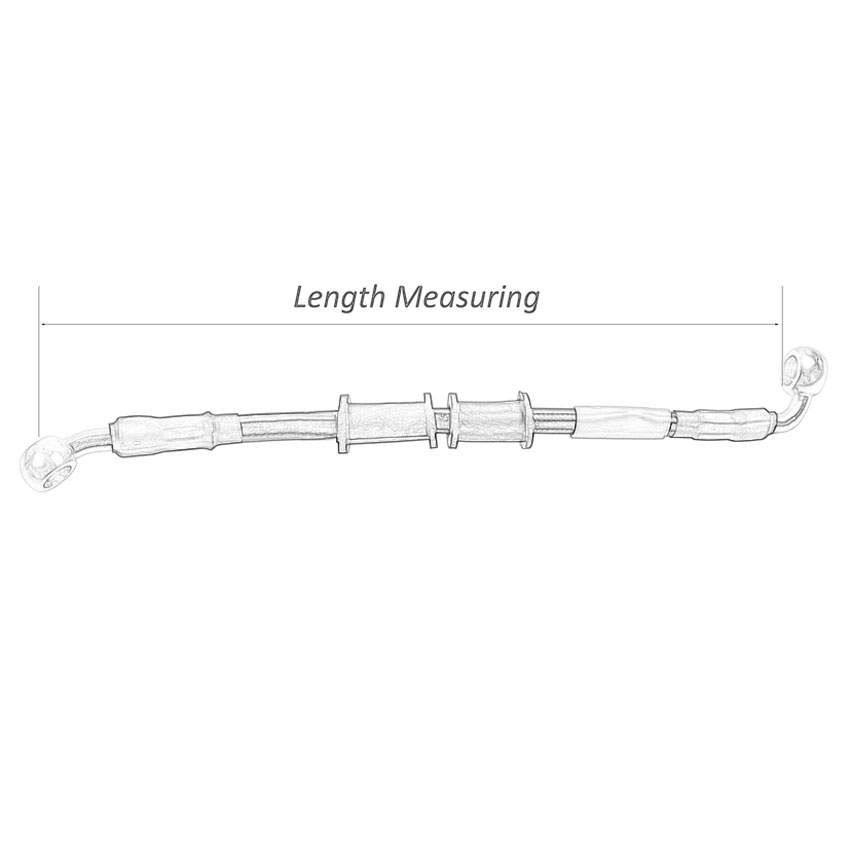 400mm-2400mm Brake Hose Hydrau - Braided Line review and price