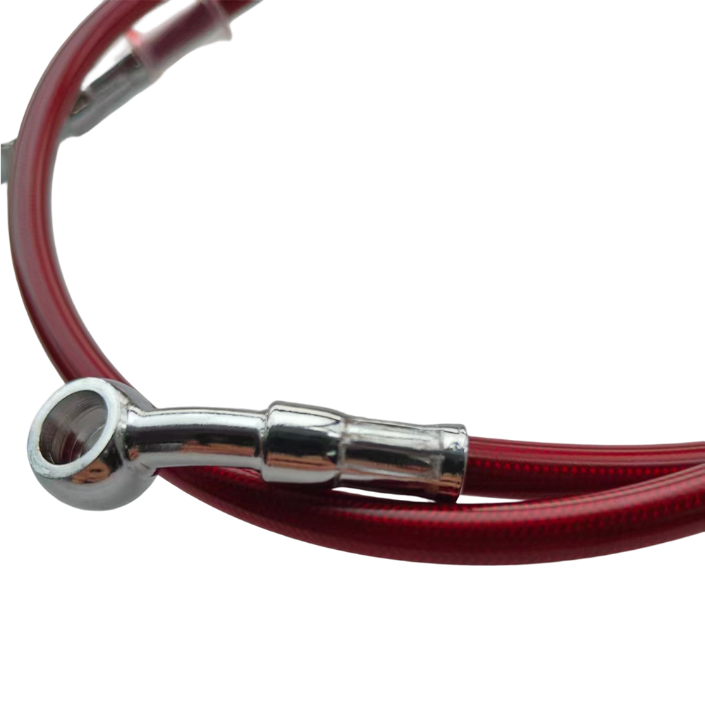 28-28 Red Universal Motorcycle - Braided Line review and price