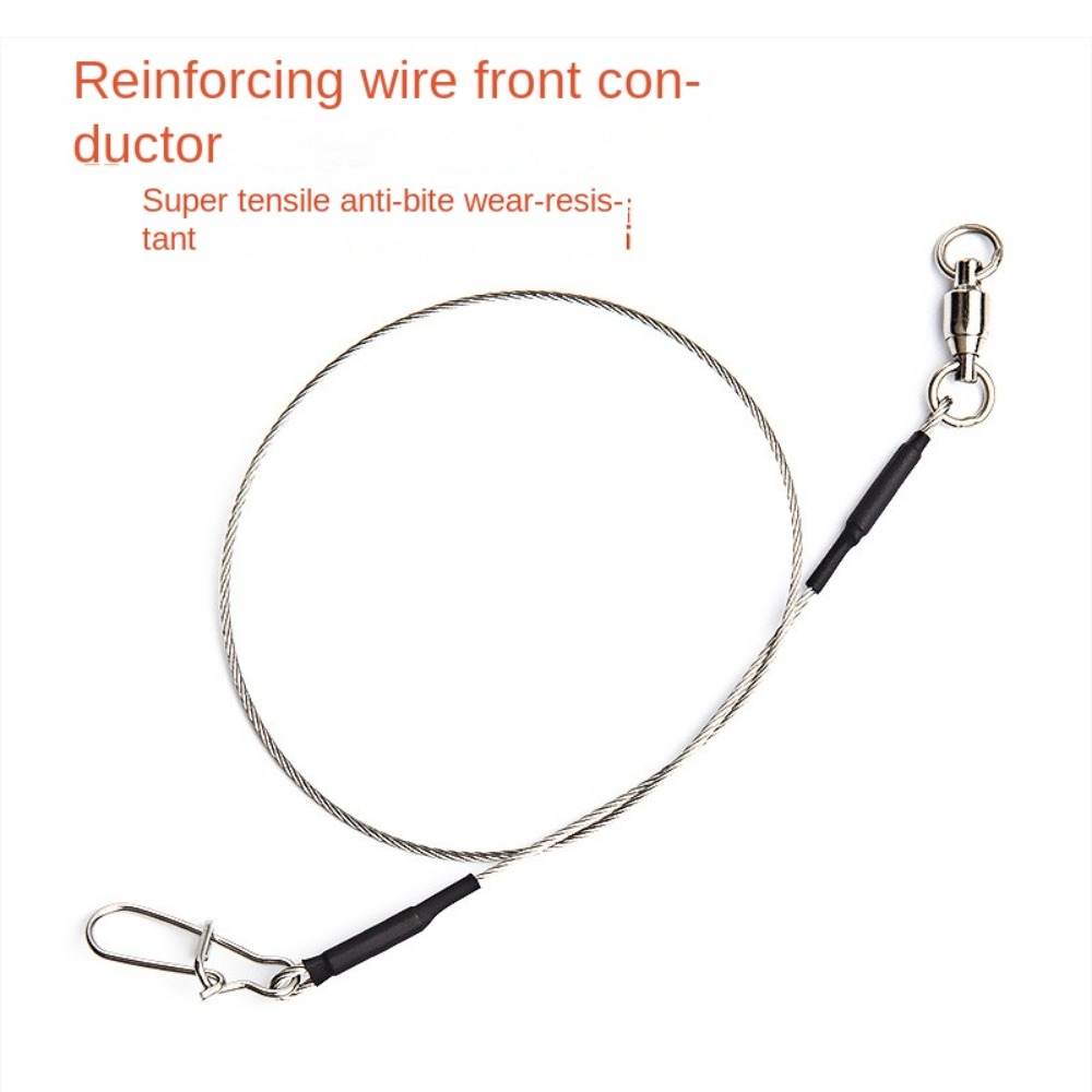 5PCS 20/30/40cm strands Stainl - Leader Line review and price
