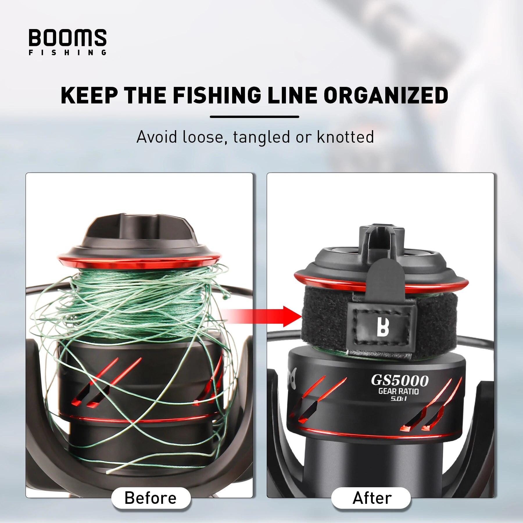 Booms Fishing SB1 4Pcs Spinnin - Fishing Line Spool review and price